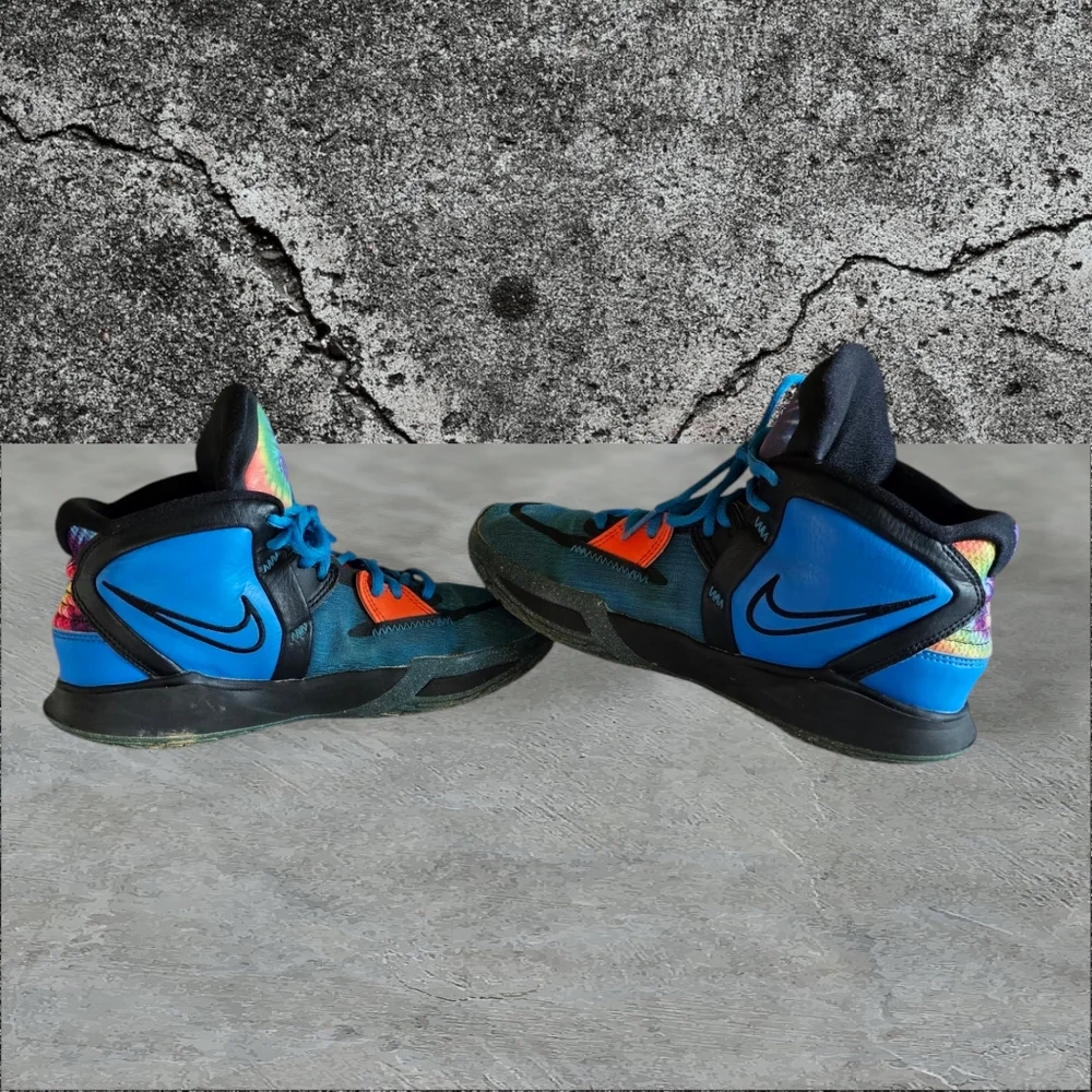 Nike Kyrie Infinity SE Blue Tie Dye‎ Basketball  Sneakers Youth 6.5y Women's 7.5